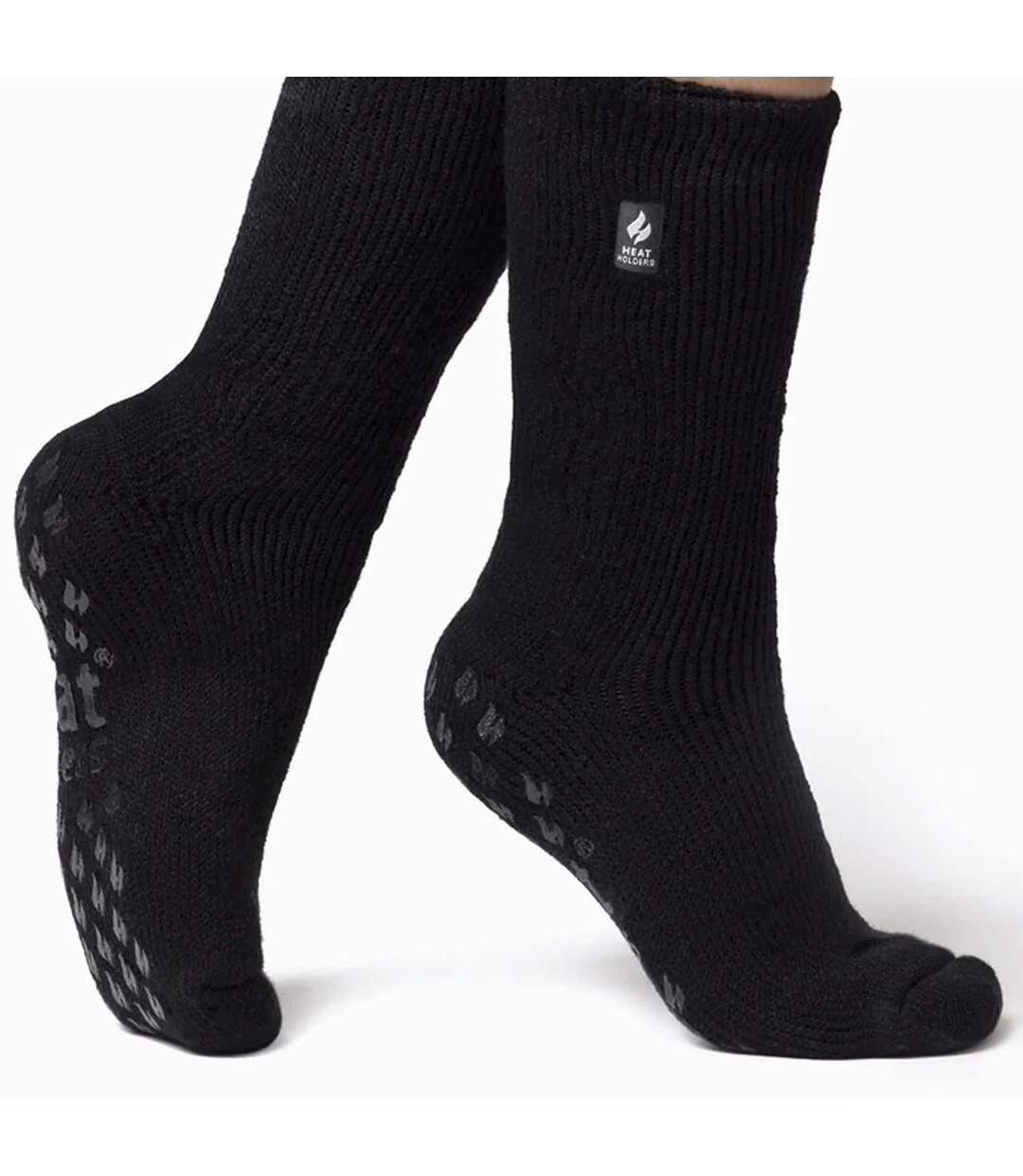 Chaussettes Femme Hiver Thermiques Antidérapantes-5