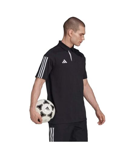 Polo Tiro Homme Noir Adidas