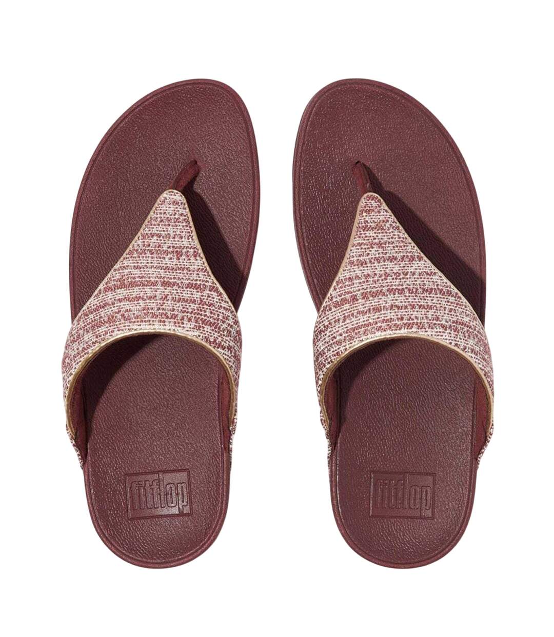 Sandales Motif/style Vague Scintillante Lulu Femme Marron FitFlop-2