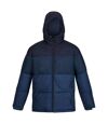 Regatta Mens Carnan Padded Jacket (Navy/Moonlight Denim)