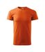 T-shirt Basic Homme Orange Adler-1