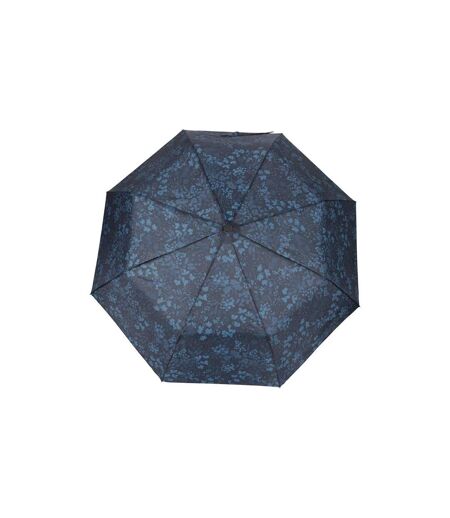 Parapluie Pliant Marche Motif/style Floral Taille Unique Bleu Foncé Mountain Warehouse