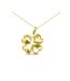 Pendentifs Four Leaf , Cristal d'Autriche-2