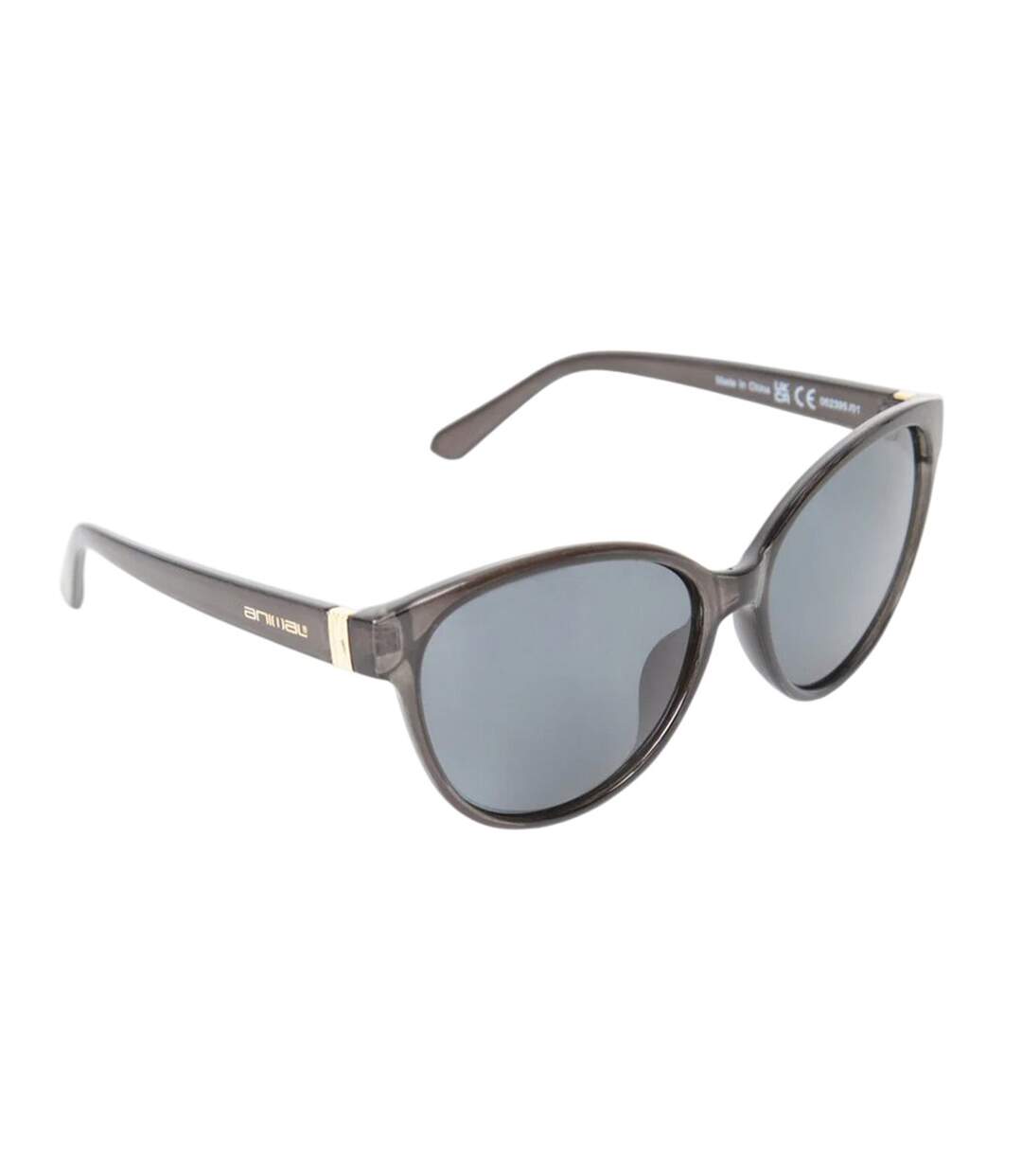 Lunettes De Soleil Motif/style Polarisé Cleo Femme Taille Unique Noir Animal-3