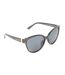 Lunettes De Soleil Motif/style Polarisé Cleo Femme Taille Unique Noir Animal-3
