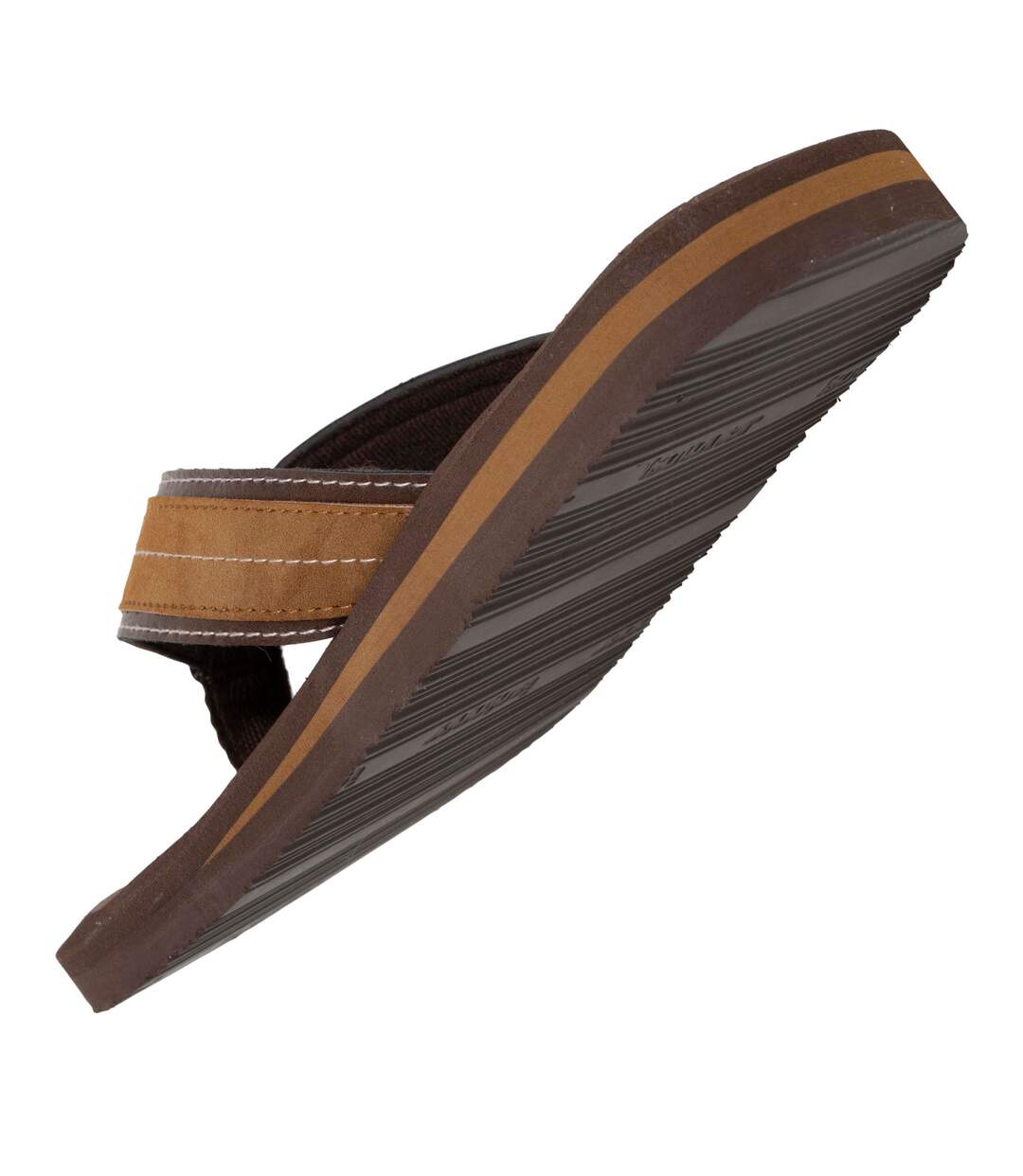 Isotoner Tongs homme ultra confortables, tiges larges-5