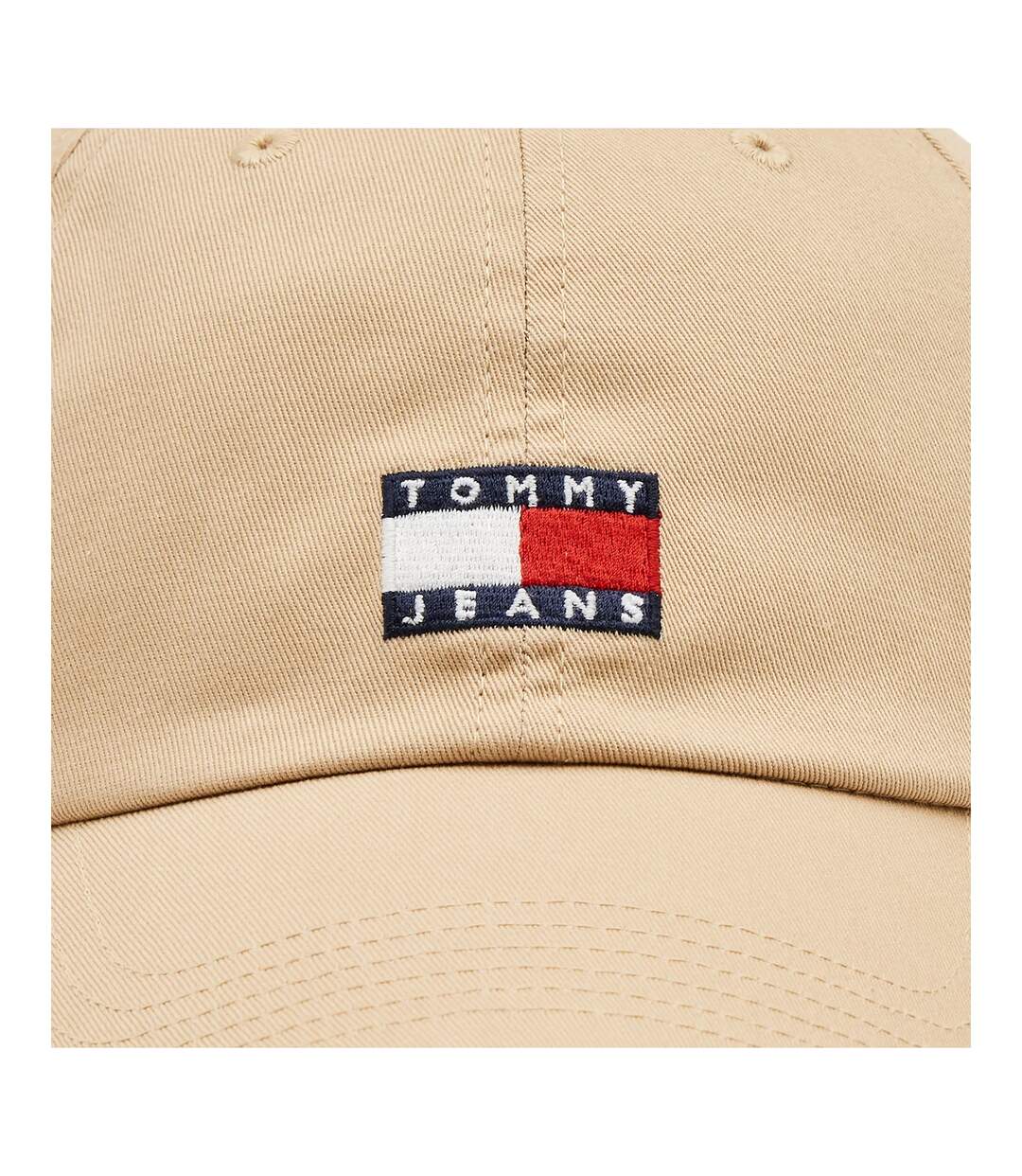 Casquette De Baseball Motif/style Logo Brodé Homme Beige Tommy Jeans-3