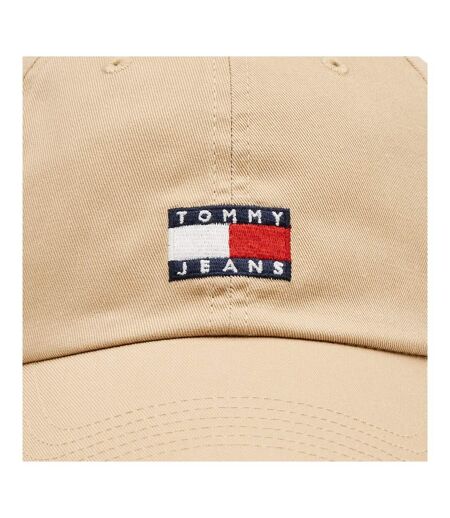 Casquette De Baseball Motif/style Logo Brodé Homme Beige Tommy Jeans