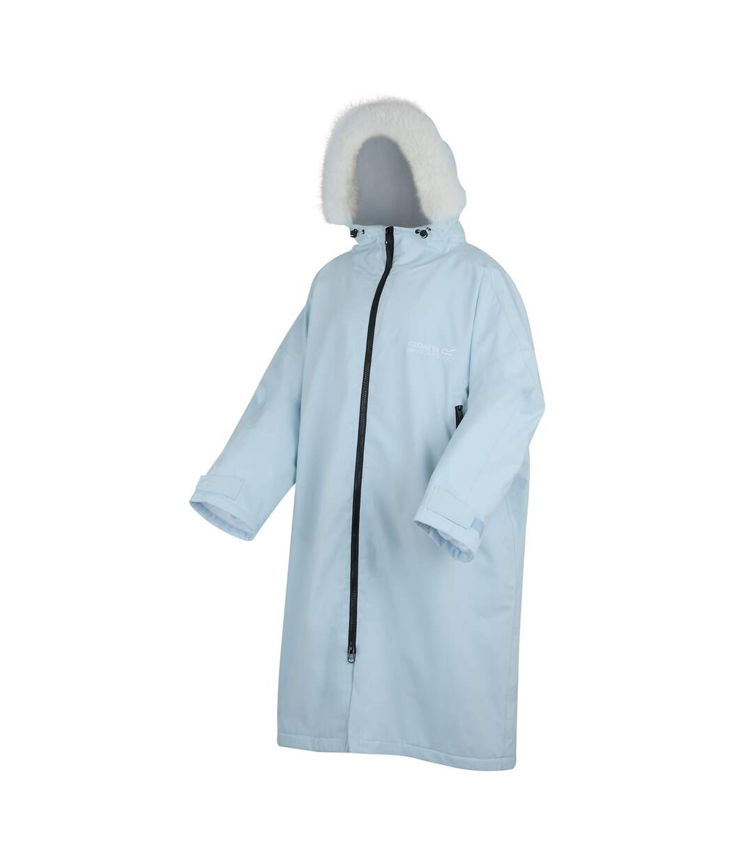 Peignoir À Langer Imperméable Adulte Bleu Regatta-4