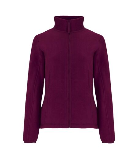 Roly Womens/Ladies Artic Full Zip Fleece Jacket (Garnet)