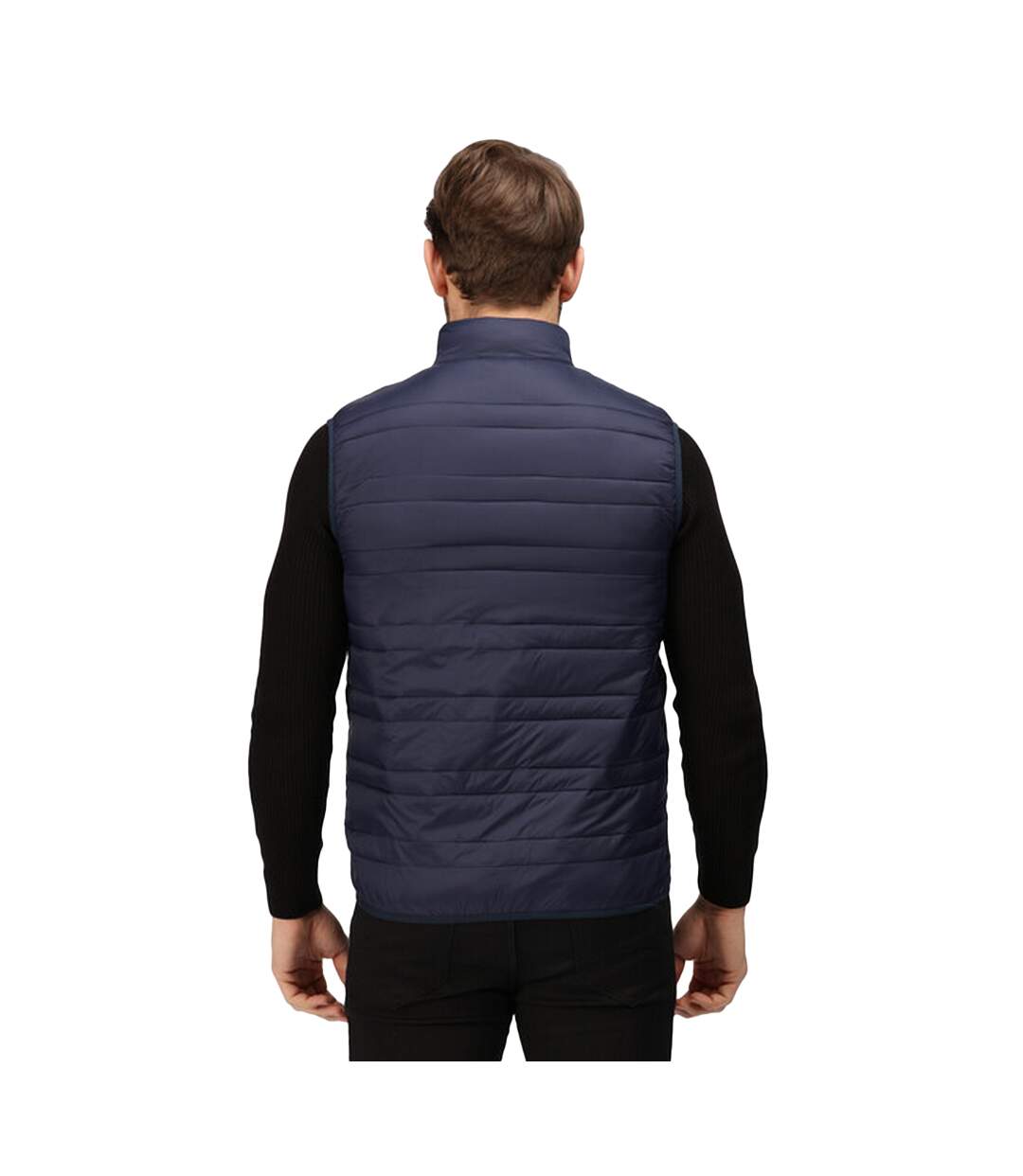 Regatta Mens Fire Down Padded Bodywarmer (Navy/French Blue) - UTRG4506