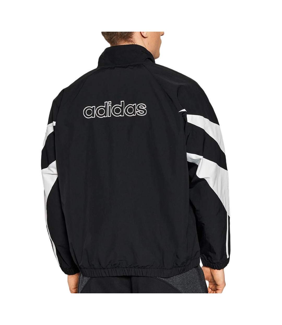 Veste Noir Homme Adidas Shark Woven - S