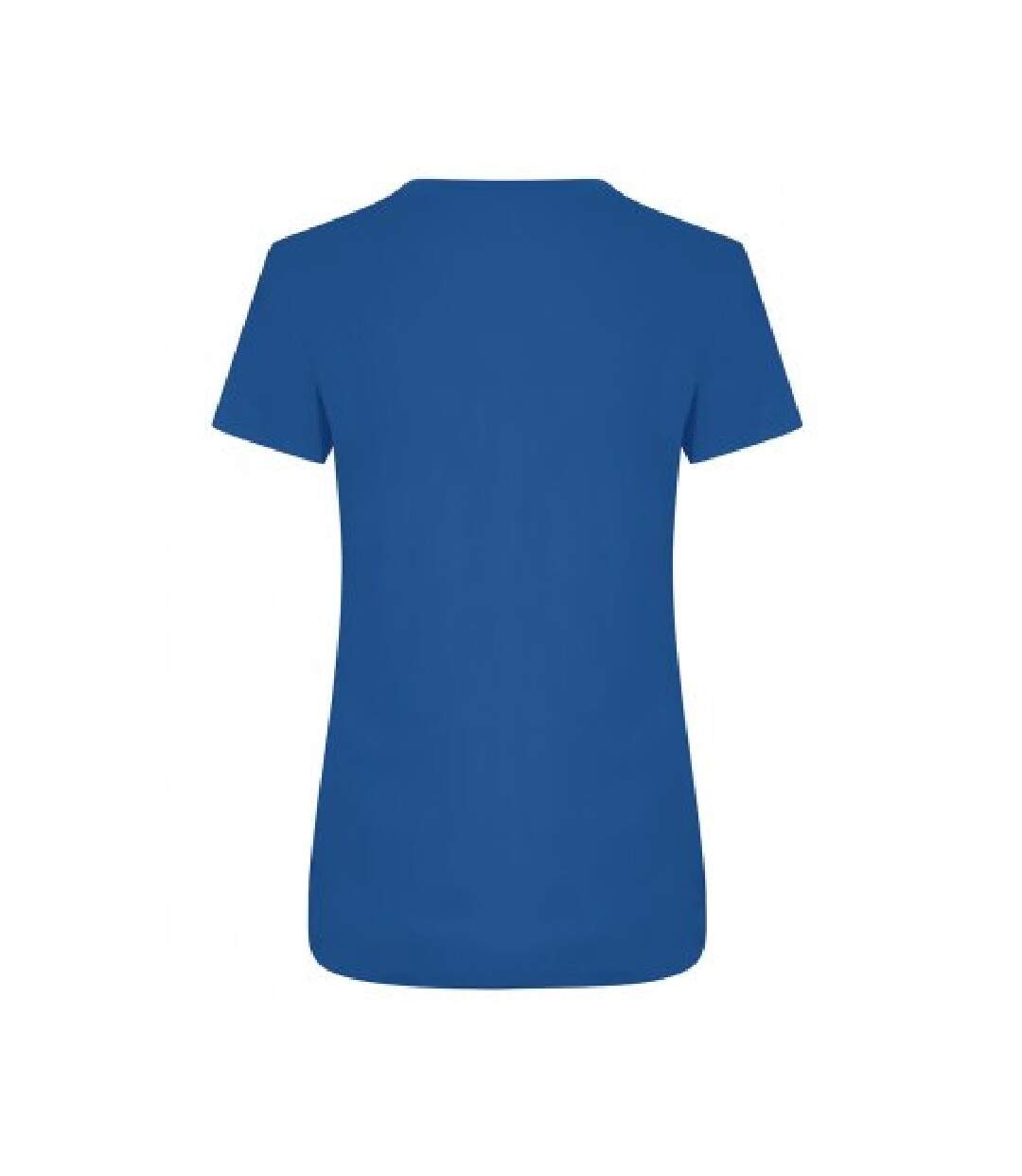 T-shirt ambaro femme bleu roi Ecologie-2