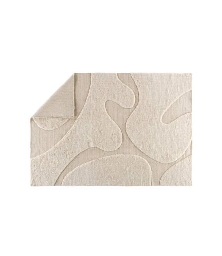 Tapis Déco en Laine Boone 160x230cm Beige