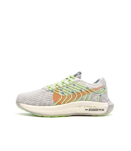Chaussures de running gris/jaune femme nike pegasus turbo next nature