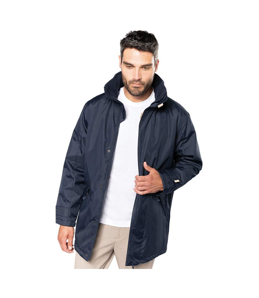 Parka homme bleu marine/bleu marine Kariban