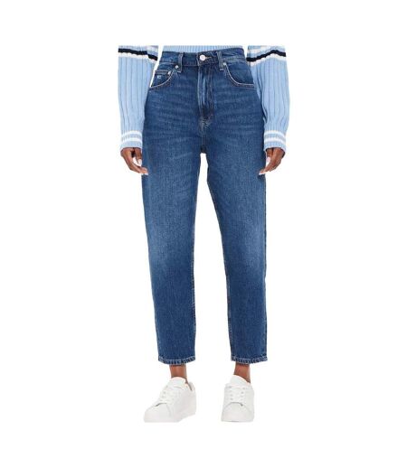 Jean mom bleu femme tommy hilfiger dw0dw19244