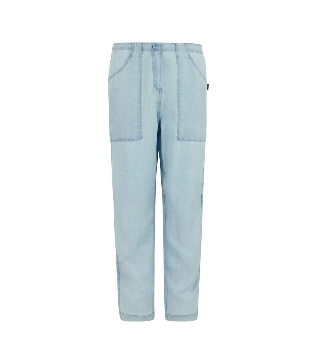 Womens/ladies Shorebella Capri Trousers Chambray Regatta-2