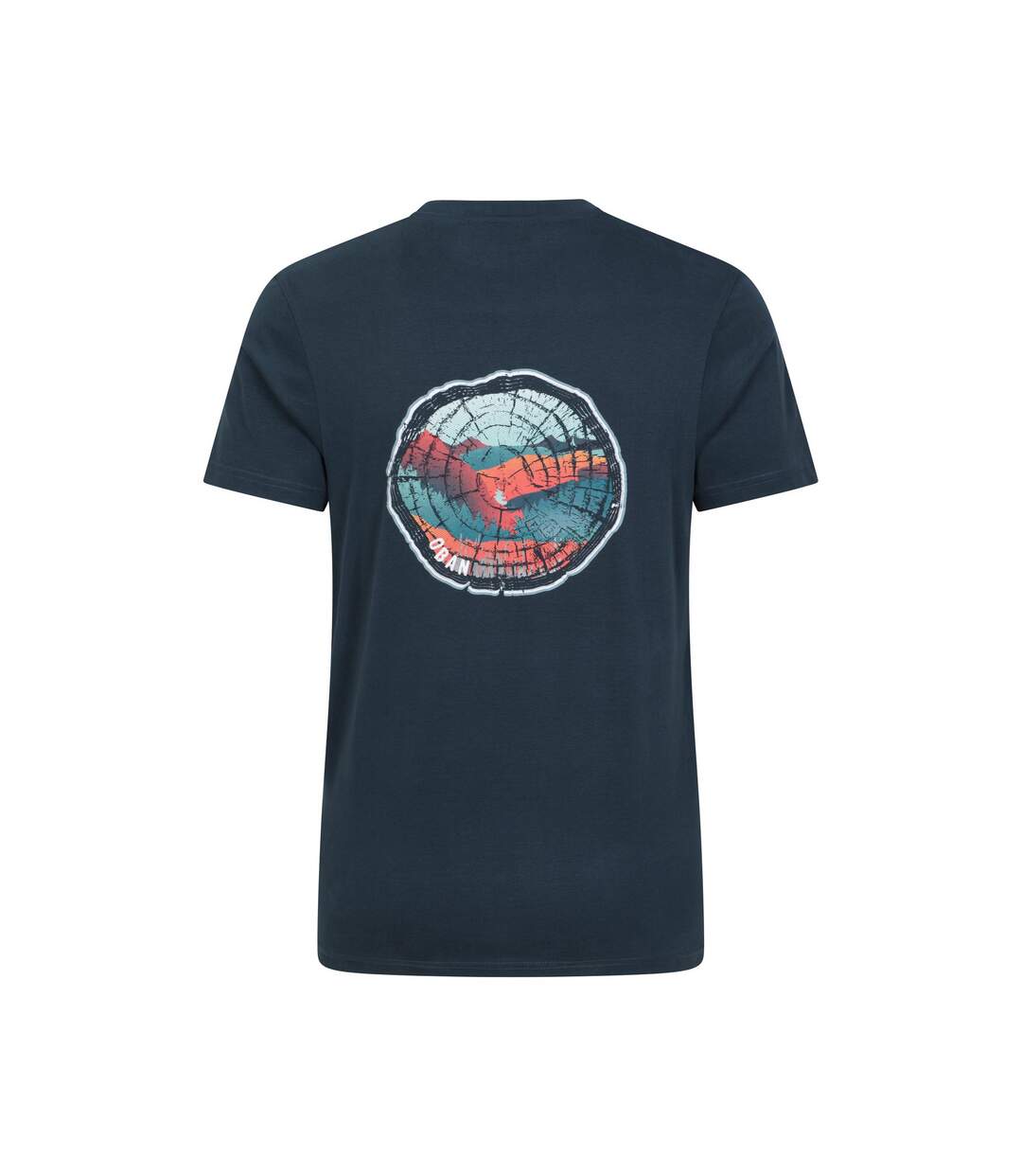 T-shirt Oban Homme Bleu Foncé Mountain Warehouse-2