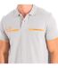 NTRE Short Sleeve Polo with contrast lapel collar 64122 man