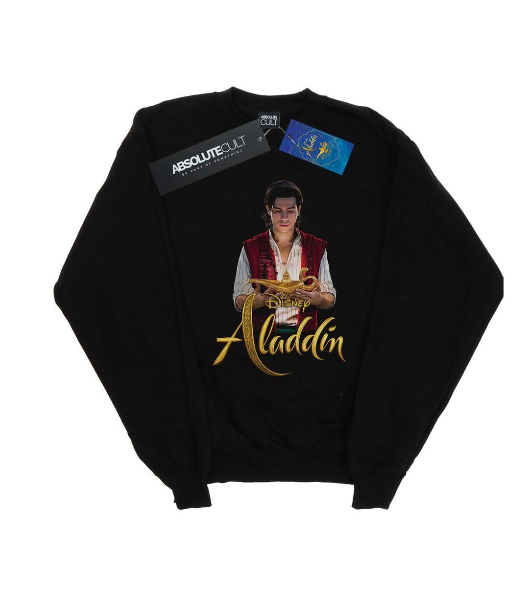 Disney - Sweat ALADDIN MOVIE ALADDIN PHOTO - Femme (Noir) - UTBI5485-1