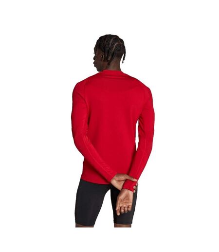 T-shirt Manches Longues Techfit Homme Rouge Adidas