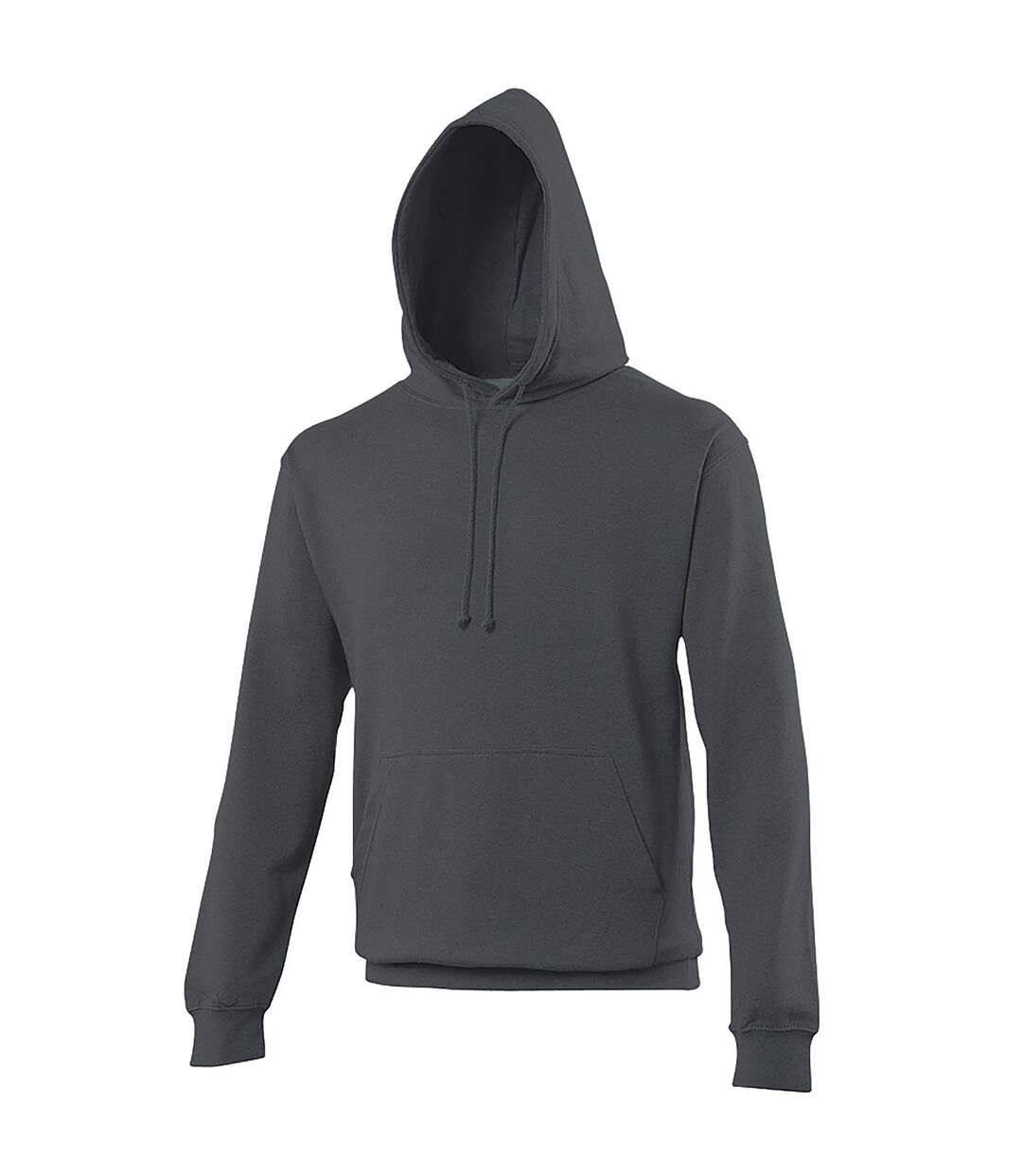 Sweat à capuche college adulte gris anthracite Awdis