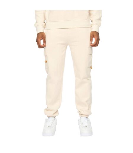 Pantalon De Jogging Adamsberg Homme Blanc Cassé Duck And Cover