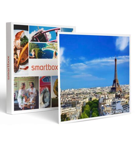 Accès au sommet de la tour Eiffel avec billet coupe-file et audio-guide pour 2 adultes et 2 enfants - SMARTBOX - Coffret Cadeau Sport & Aventure