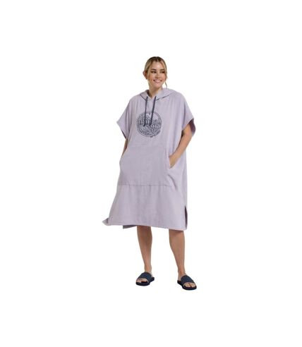 Poncho de bain anna femme taille unique lilas Mountain Warehouse