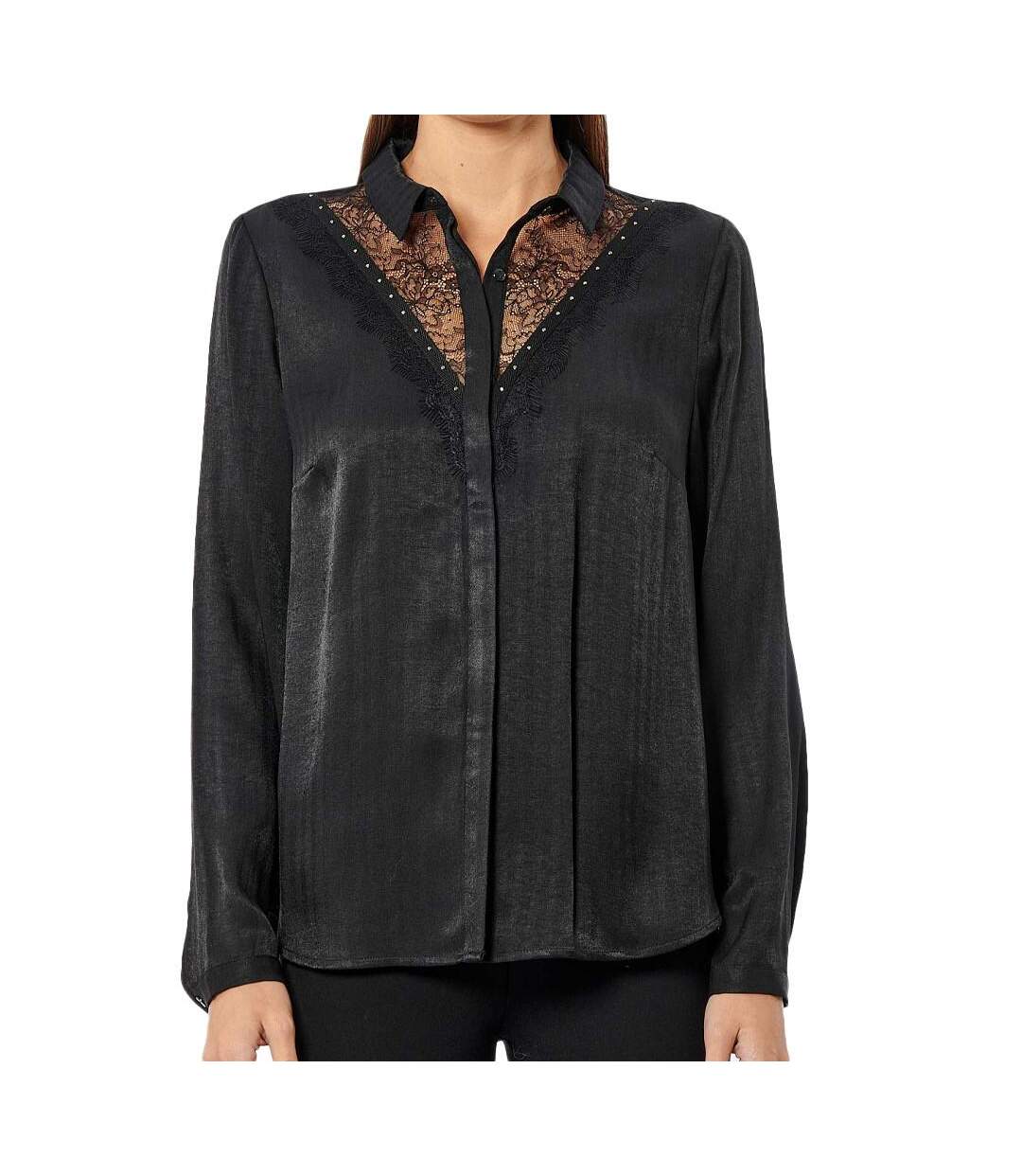 Chemise Noir Femme Kaporal Badih - XS-1