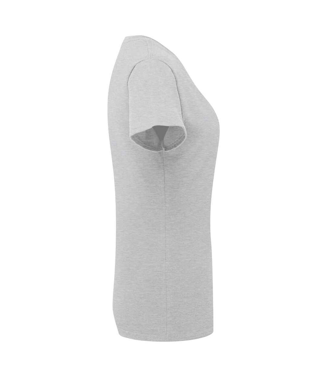 T-shirt Authentic Femme Oxford Clair Russell-3