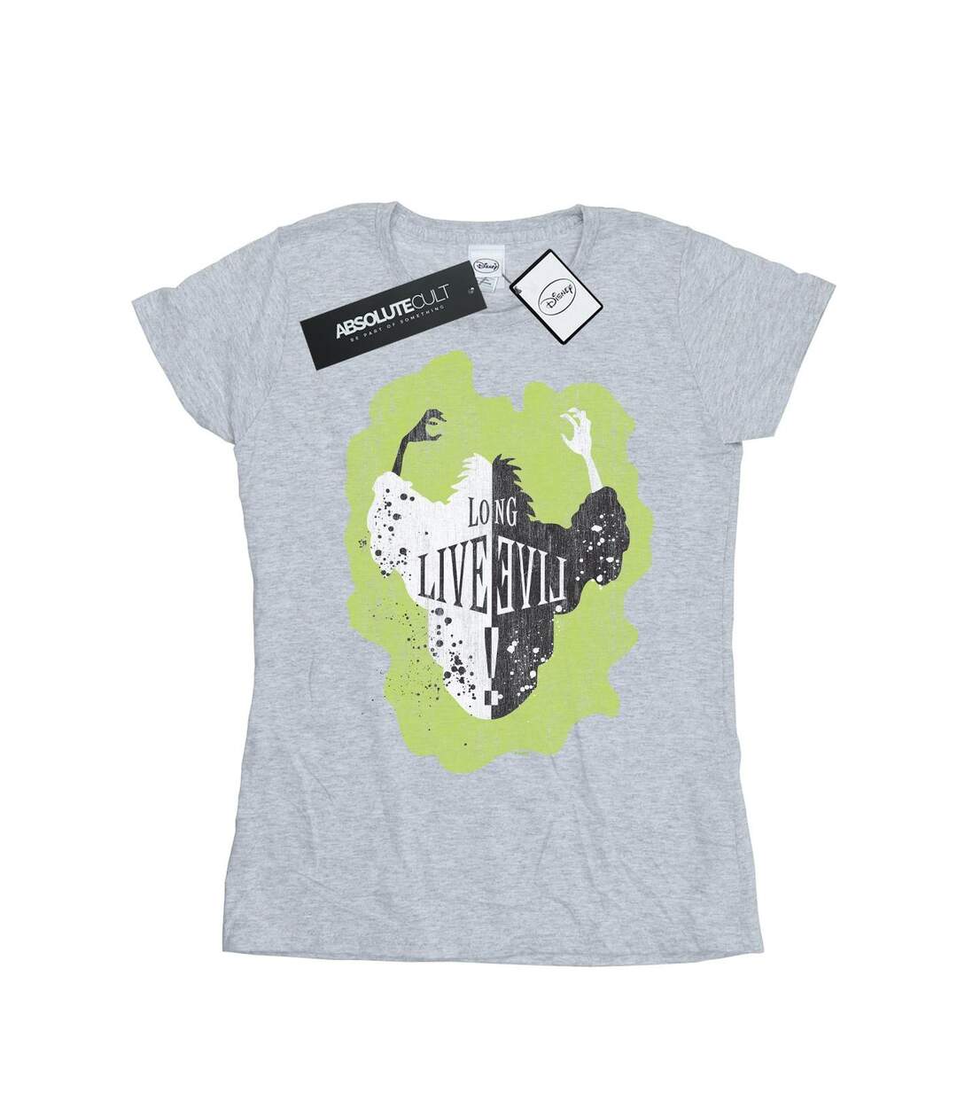 Disney - T-shirt THE DESCENDANTS CRUELLA LONG LIVE - Femme (Gris chiné) - UTBI17666-1