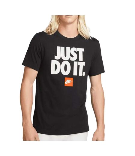 T-Shirt Noir  Homme Nike Verbiage