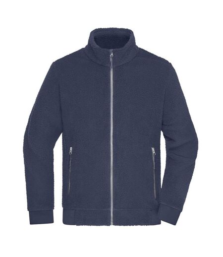 Veste Polaire Adulte Bleu Marine James And Nicholson