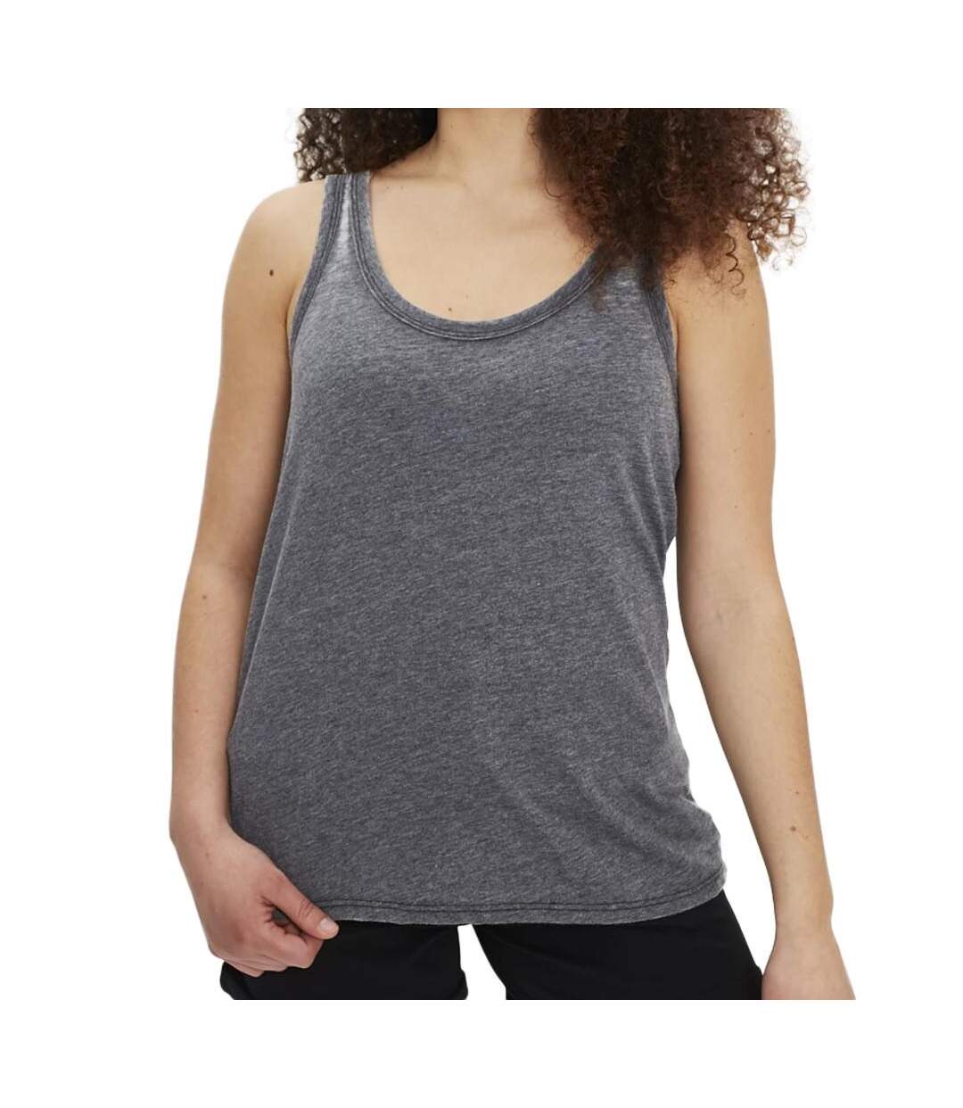 Débardeur Gris Femme Only Wrongly Tank - L-1