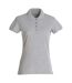 Clique Womens/Ladies Melange Polo Shirt (Gray) - UTUB663