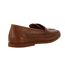 Mens Brickles Leather Flat Loafers Tan Dune London-2
