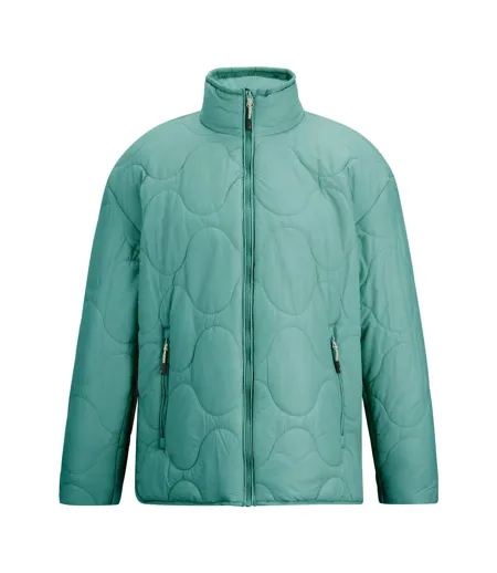 Doudoune Matelassée Carlotte Femme Turquoise Pastel Regatta