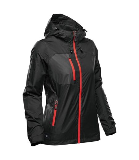 Veste Extérieure Olympia Femme Noir Rouge Vif Stormtech