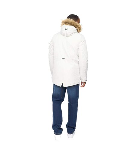 Parka Parkmoore Mve Homme Blanc Cassé Crosshatch