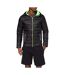Result Urban Mens Snowbird Hooded Jacket (Black/Lime Green) - UTBC3255-1