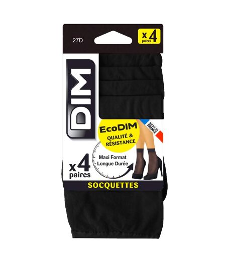 Lot de 4 socquettes 27D ECODIM