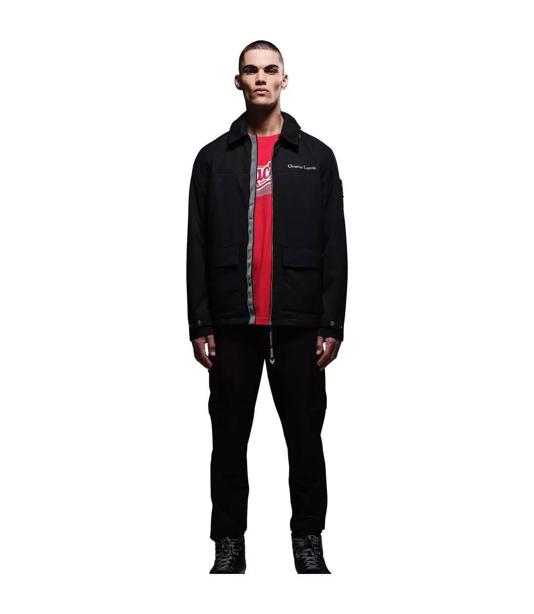 Veste Imperméable Christian Lacroix Ramatuelle Homme Noir Regatta-2