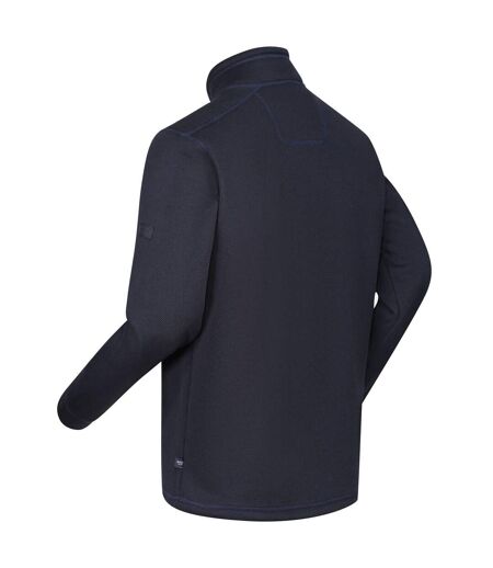 Mens Galador Half Zip Fleece Top Navy Regatta