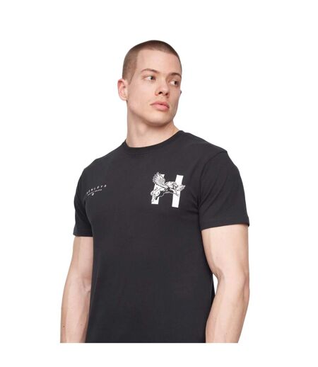 Mens kilhen t-shirt black Henleys