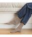 Ladies Organic Cotton Camel Wool Socks - Soft Warm Natural Breathable Socks-5