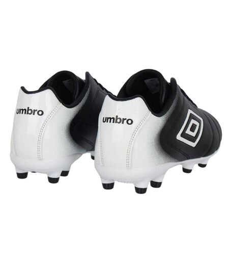 Chaussures De Foot Pour Terrain Ferme Calcio Femme Noir Blanc Umbro