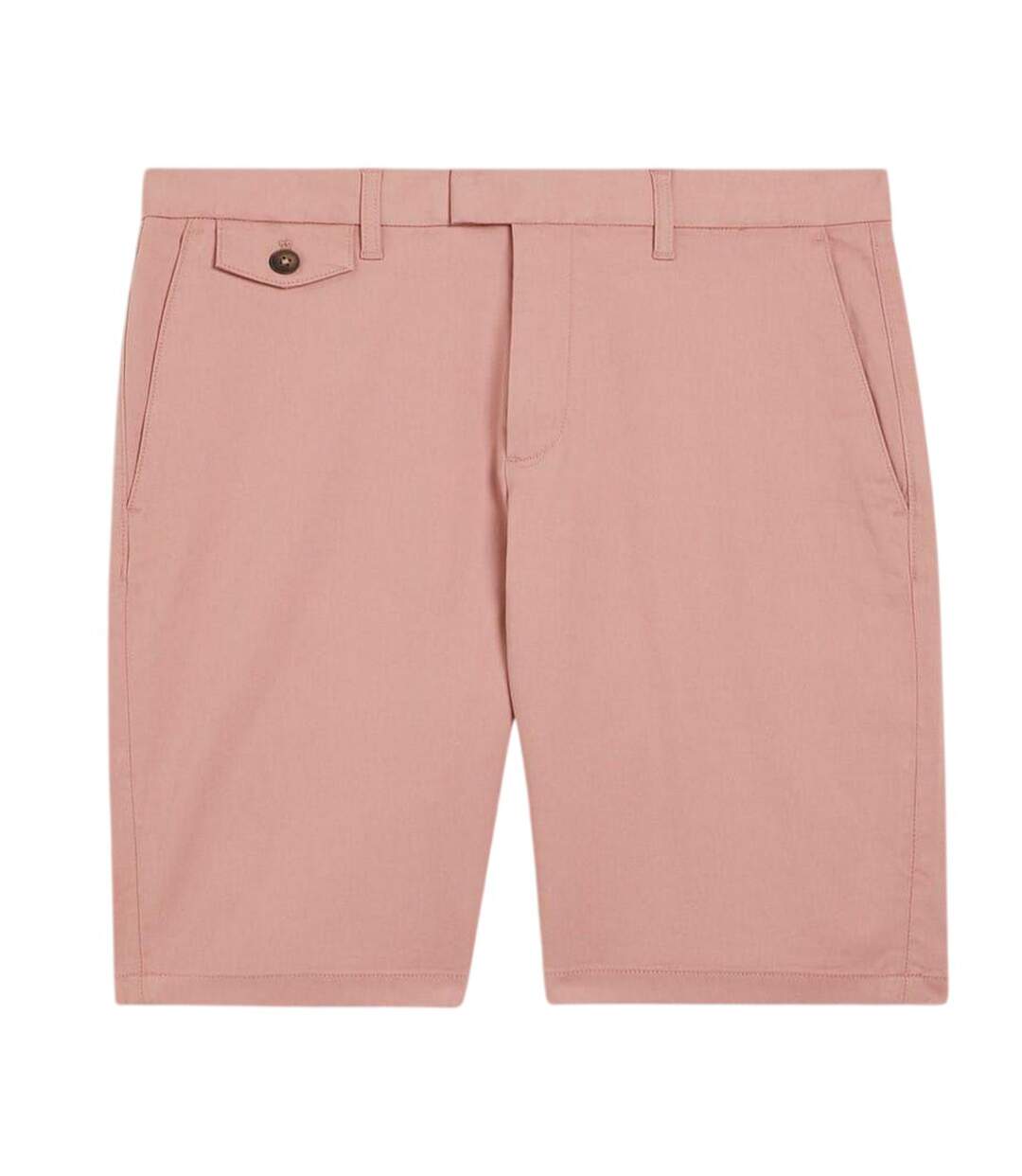 Mens Chino Shorts Mid Pink Ted Baker-3
