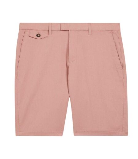 Mens Chino Shorts Mid Pink Ted Baker